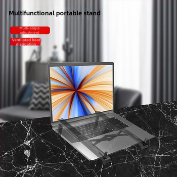 H6 αναδιπλούμενο στήριγμα για λάπτοπ, tablet και κινητό, πλαστικό, 96 g, Μοντέλο H6, Κυκλοφόρησε το 2023