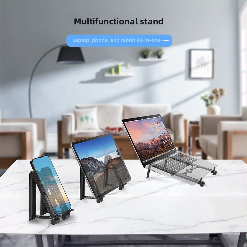 H6 αναδιπλούμενο στήριγμα για λάπτοπ, tablet και κινητό, πλαστικό, 96 g, Μοντέλο H6, Κυκλοφόρησε το 2023