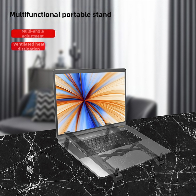 H6 αναδιπλούμενο στήριγμα για λάπτοπ, tablet και κινητό, πλαστικό, 96 g, Μοντέλο H6, Κυκλοφόρησε το 2023