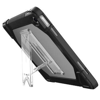 Θήκη προστασίας για iPad 10ης γενιάς, 10,9 ιντσών, με πτυσσόμενο στήριγμα, διαφανές περίβλημα από PC