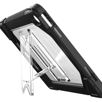 Θήκη προστασίας για iPad 10ης γενιάς, 10,9 ιντσών, με πτυσσόμενο στήριγμα, διαφανές περίβλημα από PC