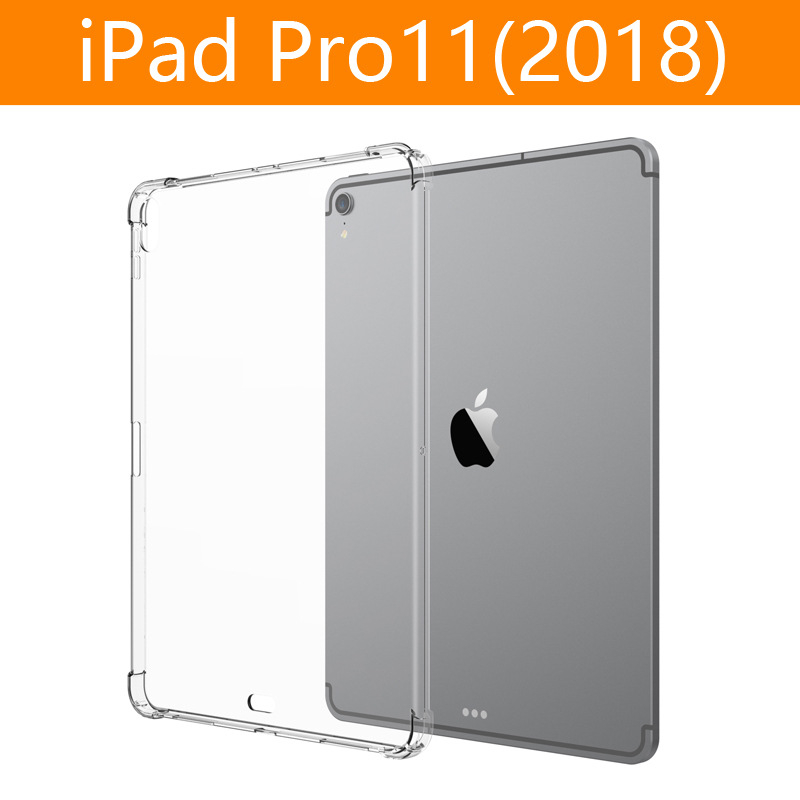 Ochranný kryt na iPad - zadný kryt, silikon/TPU, vstrekované lisovanie, kompatibilný s iPad 2/3/4, Air, Pro, Mini séria