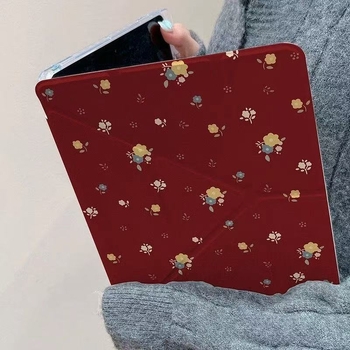 Θήκη προστασίας με καρτούν για τη σειρά Apple iPad Air — συνθετικό δέρμα, πολυλειτουργικός σχεδιασμός, προστασία από πτώσεις, λειτουργία ύπνου/ αφύπνισης, κατασκευή μέσω θερμοπρέσσας