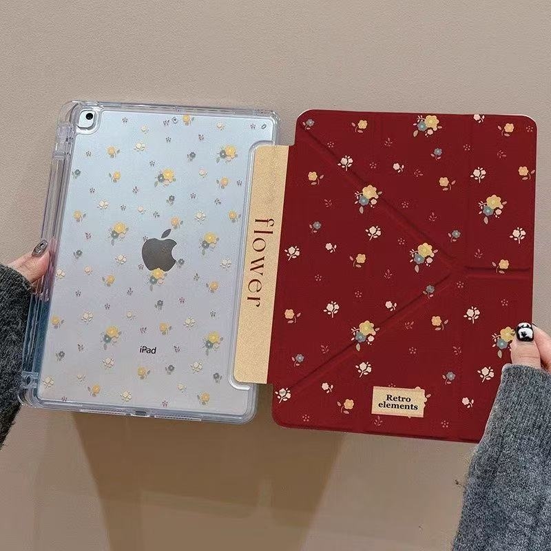 Θήκη προστασίας με καρτούν για τη σειρά Apple iPad Air — συνθετικό δέρμα, πολυλειτουργικός σχεδιασμός, προστασία από πτώσεις, λειτουργία ύπνου/ αφύπνισης, κατασκευή μέσω θερμοπρέσσας