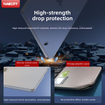NACCITY TPU védőtok MacBook Pro és MacBook Air-hoz – anyag TPU, típus: védőtok