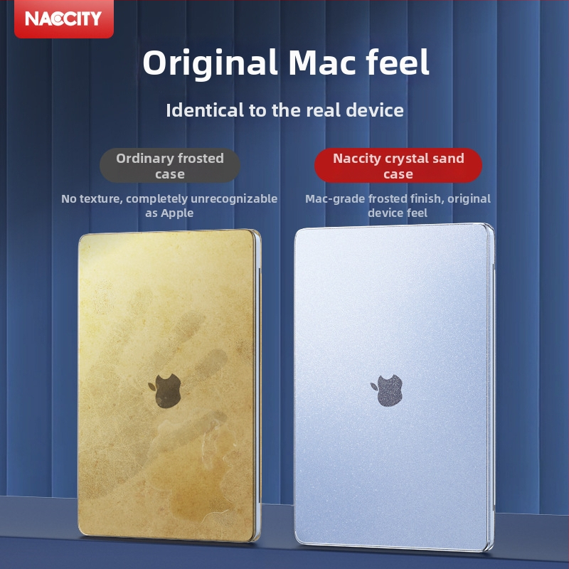 NACCITY TPU aizsargkorpuss MacBook Pro un Air – materiāls TPU, tips: aizsargkorpuss