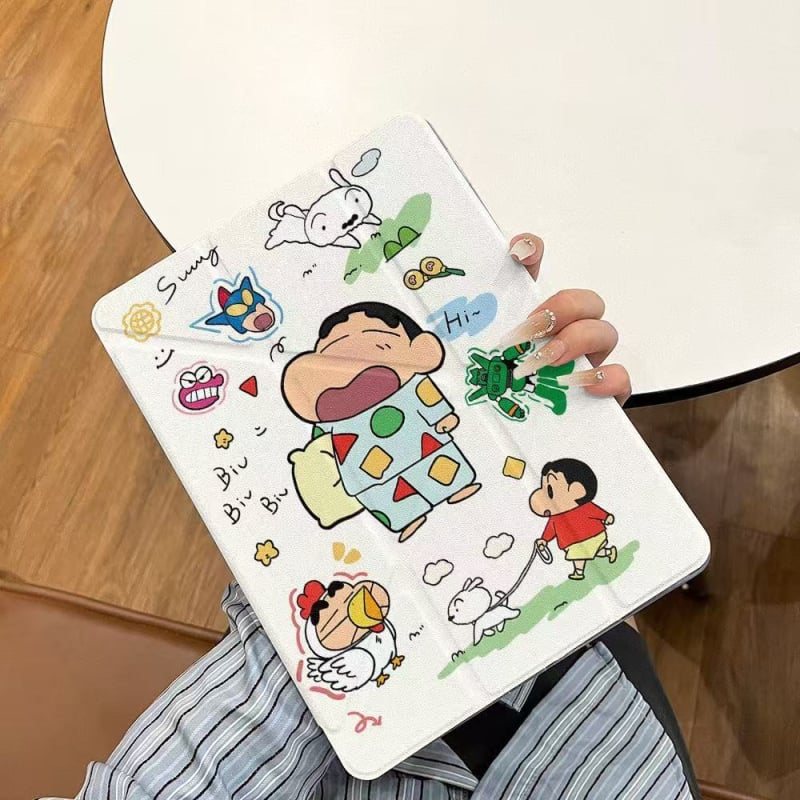 Crayon Shin-Chan sklopiva futrola za tablet za seriju iPad Air, od umjetne kože