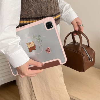 Zaštitna futrola za iPad Air 5/6, PC materijal, flip poklop s Y-fold dizajnom, otporna na udarce, podrška režimu spavanja