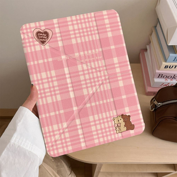 Zaštitna futrola za iPad Air 5/6, PC materijal, flip poklop s Y-fold dizajnom, otporna na udarce, podrška režimu spavanja