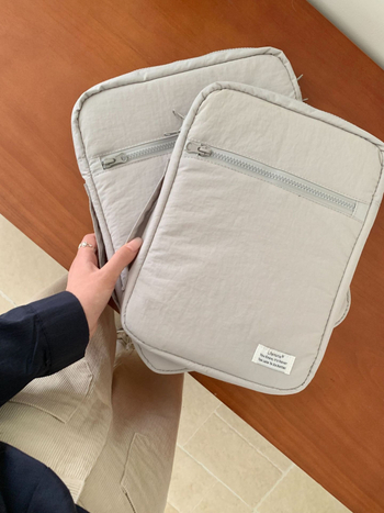 Geantă Lifehoho pentru laptop cu buzunar interior căptușit pentru iPad, impermeabilă, rezistentă la uzură, antișoc, poliester, unisex, lansare primăvară 2025