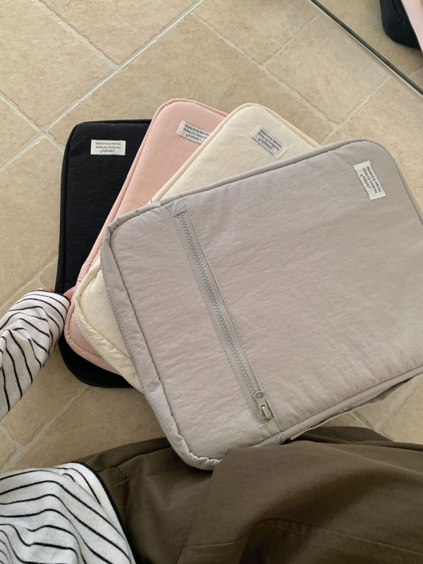 Geantă Lifehoho pentru laptop cu buzunar interior căptușit pentru iPad, impermeabilă, rezistentă la uzură, antișoc, poliester, unisex, lansare primăvară 2025