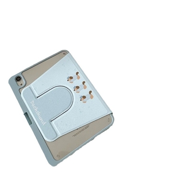 Carcasă protectoare pentru tablete Apple cu design cartoon – material PC, funcție Sleep suportată, antișoc și anti-cădere, personalizabilă