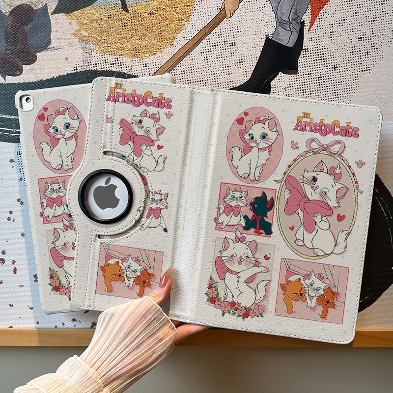 TPU kryt na tablet s 360° otočným stojanom pre iPad, ochrana proti pádu, kompatibilný s Apple iPad, bez slotu na pero, podpora režimu spánku