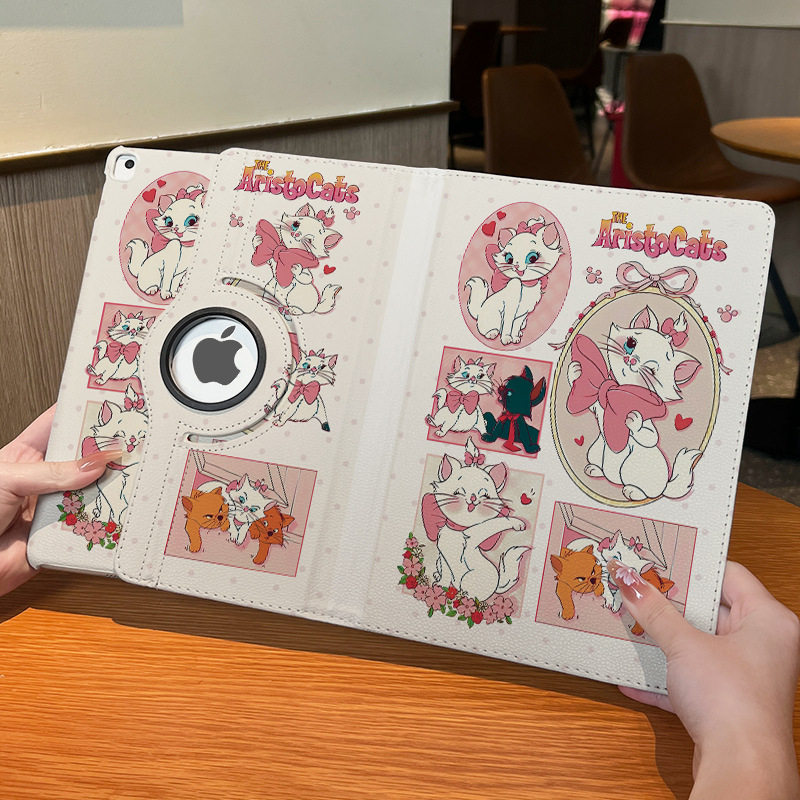 TPU kryt na tablet s 360° otočným stojanom pre iPad, ochrana proti pádu, kompatibilný s Apple iPad, bez slotu na pero, podpora režimu spánku