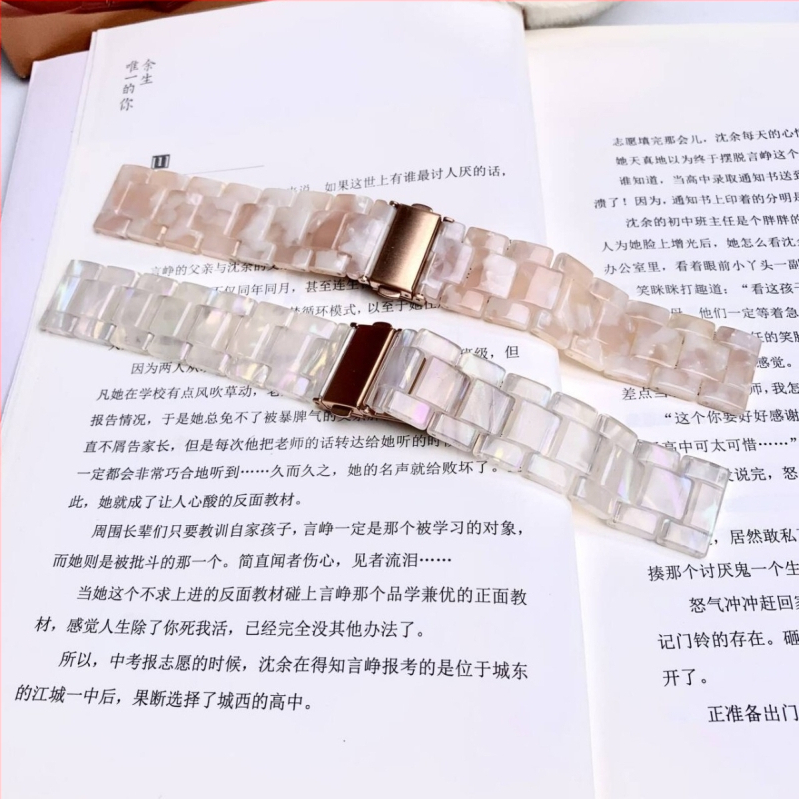 Ľahký živicový remienok pre Apple Watch, jarné-letný štýl, univerzálna kompatibilita pre Apple Watch generácie 987645SE10