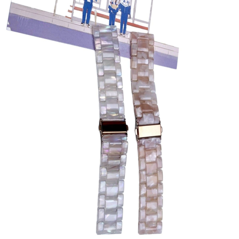 Ľahký živicový remienok pre Apple Watch, jarné-letný štýl, univerzálna kompatibilita pre Apple Watch generácie 987645SE10