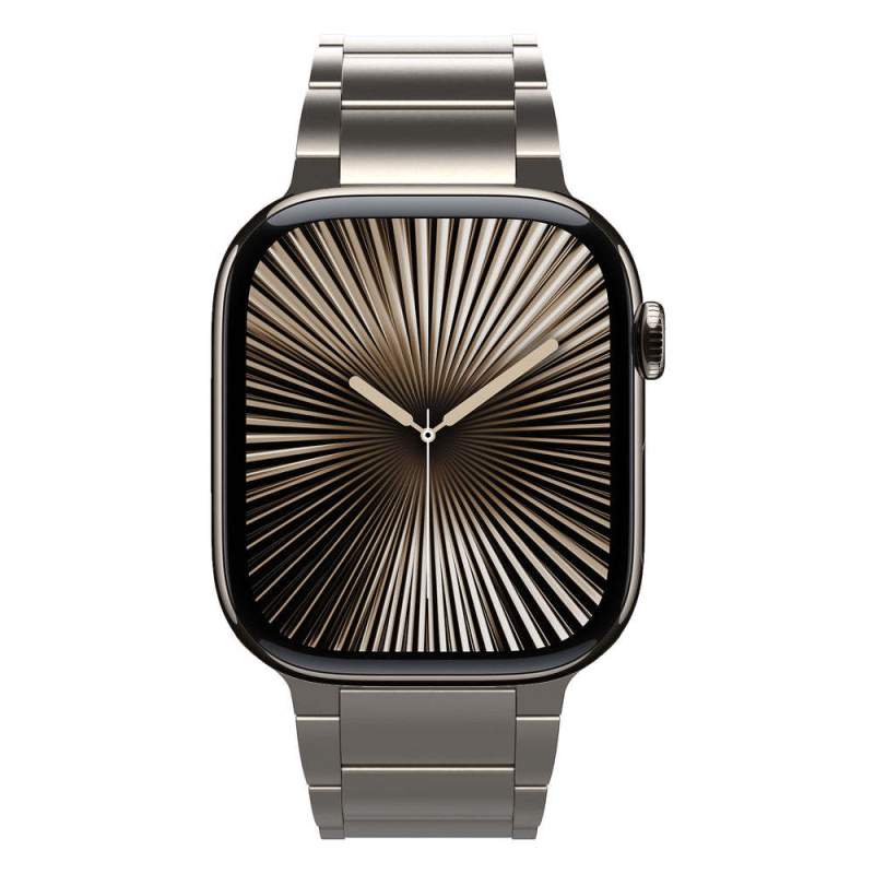 Brățară Apple Watch din aliaj de titan — compatibilă cu seria 1–9 și Ultra, greutate 73,88 g