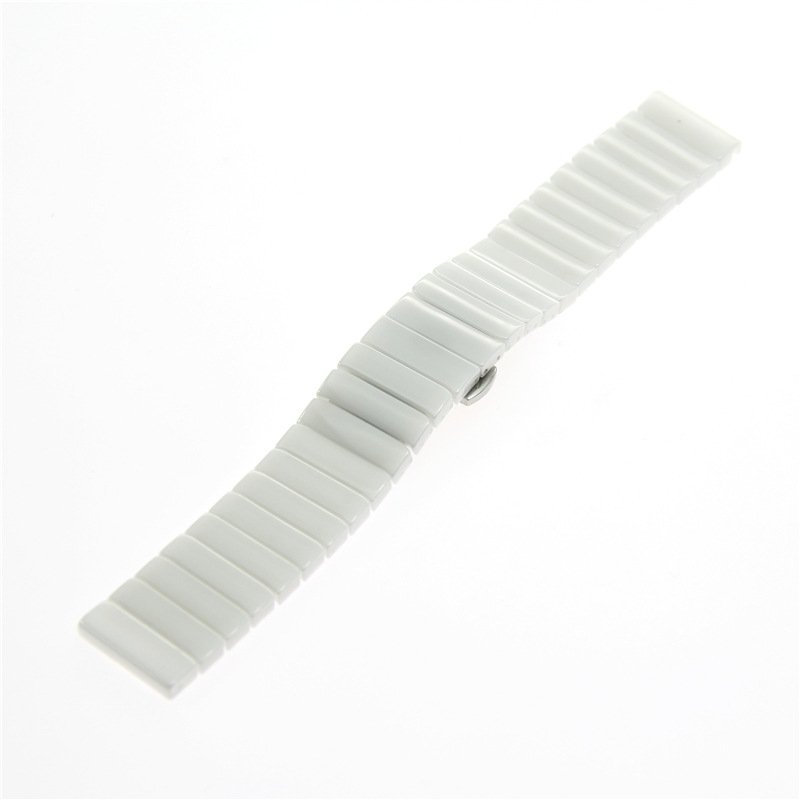 Keramický náramok s rýchloupínacím mechanizmom, hmotnosť 100 g, kompatibilný s Huawei Watch 2, Samsung S2/S3/S4, TicWatch 1/2, Huami a Mi