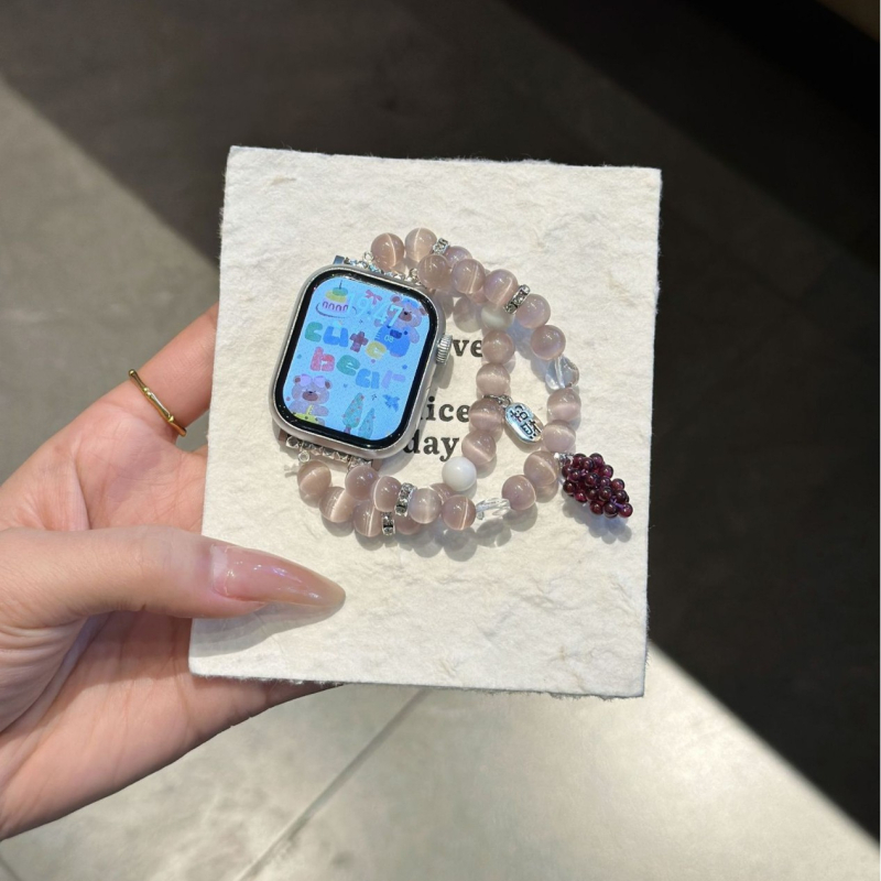 Sklenený remienok pre Apple Watch Gen 6 a iWatch 5/SE, 23 g, balené jednotlivo, uvedenie na trh 2025