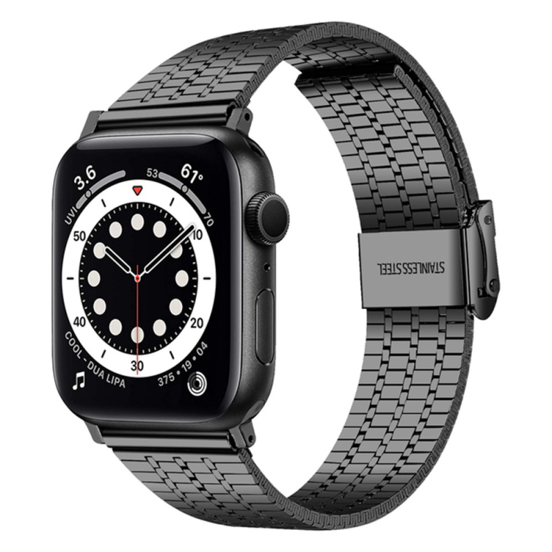 20-22 mm Metalni nehrđajući čelični kaiš za sat, kompatibilan sa Samsung, Garmin i Apple Watch – moderan zamjenski remen