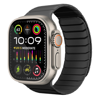 RYB силиконова каишка за Apple Watch, магнитна, опростен стил, съвместима с всички серии