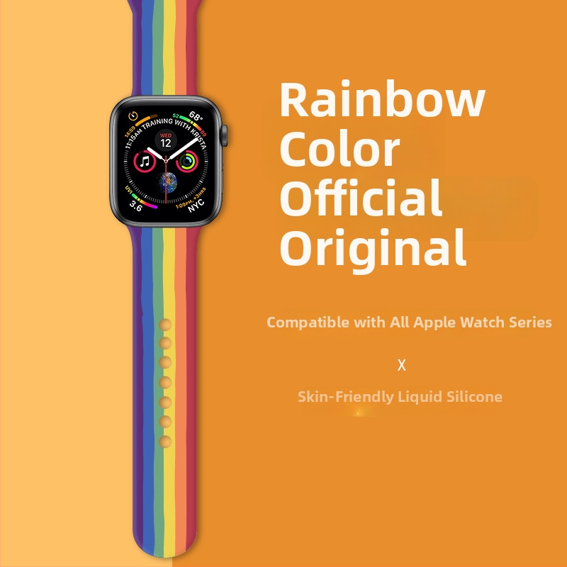 Silikónový remienok pre Apple Watch – protišmykový – módny štýl – Love Les