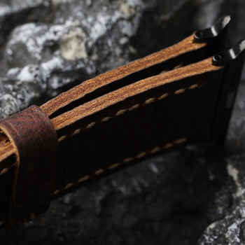 Brățară din piele naturală, lucrată manual pentru Apple Watch 8, design original, origine Chaozhou