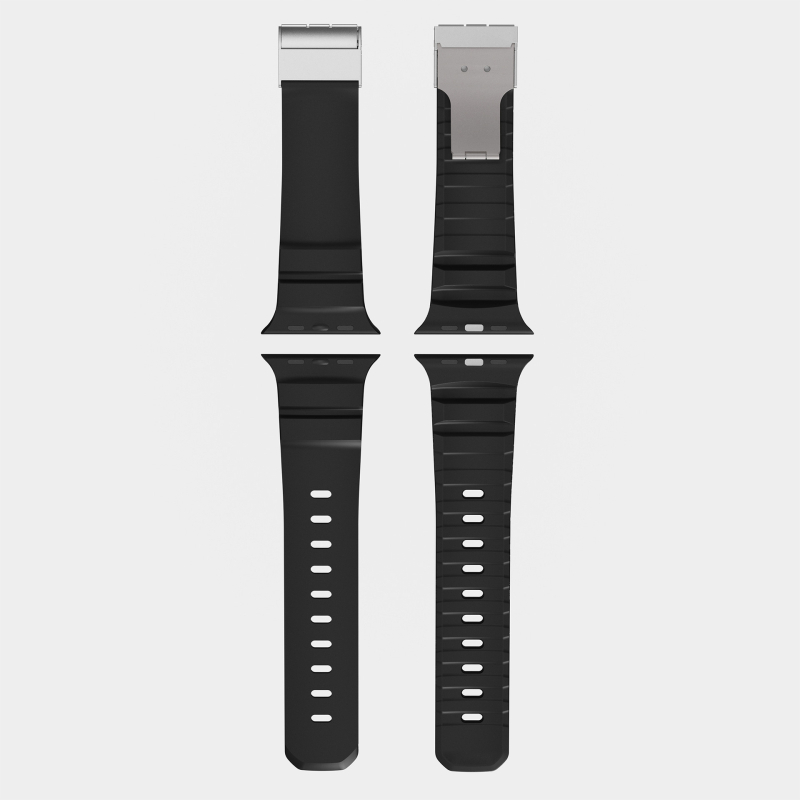 Sportska narukvica za Apple Watch od tekućeg silikona s magnetnom kopčom i brzim otpuštanjem – kompatibilna s Apple Watch serije 7–10 Ultra 2, sportski stil