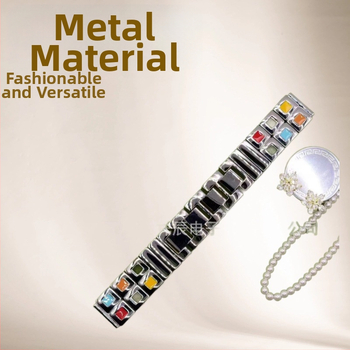 Kovová remienka pre Apple Watch a Huawei, kompatibilné s modelmi Apple/Huawei, materiál: kov, módny štýl