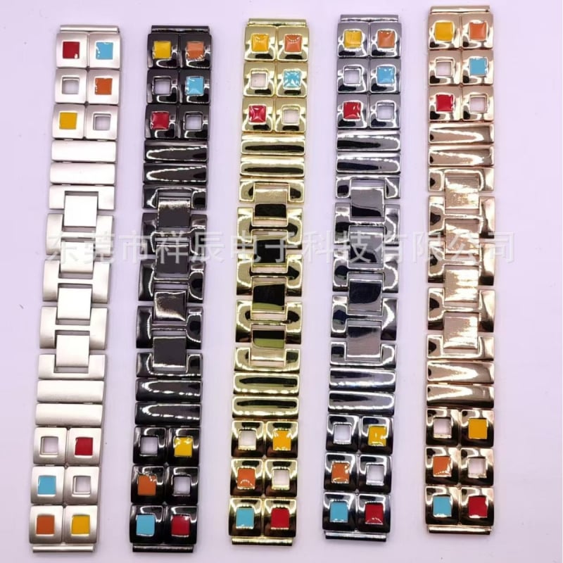 Μεταλλική ζώνη ρολογιών Apple Watch και Huawei, συμβατή με Apple/Huawei ρολόγια, υλικό: μέταλλο, μοντέρνο στυλ