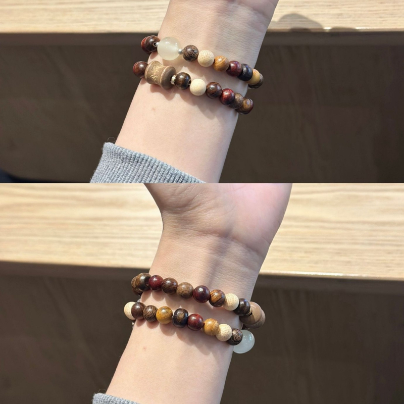 Λωρίδα Apple Watch S10 από τη Good Scene, γυάλινες χάντρες, ελαστική, κούμπωμα αγκράφας, προσαρμοσμένες διαστάσεις διεπαφής, μοντέρνος σχεδιασμός