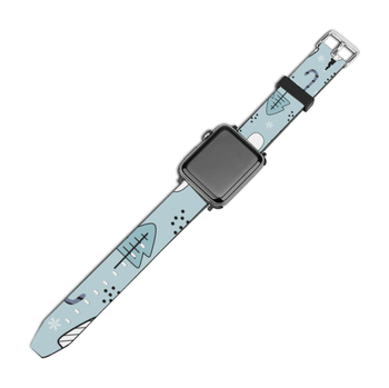 Printani PU remen za Apple Watch – moderan stil, kompatibilan sa svim serijama Apple Watch