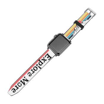 Printani PU remen za Apple Watch – moderan stil, kompatibilan sa svim serijama Apple Watch