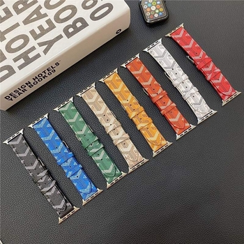 Xino ζώνη Apple Watch με μοτίβο σκύλου-δοντιού, πλαστική, συμβατή με Apple Watch, κούμπωμα με πείρο