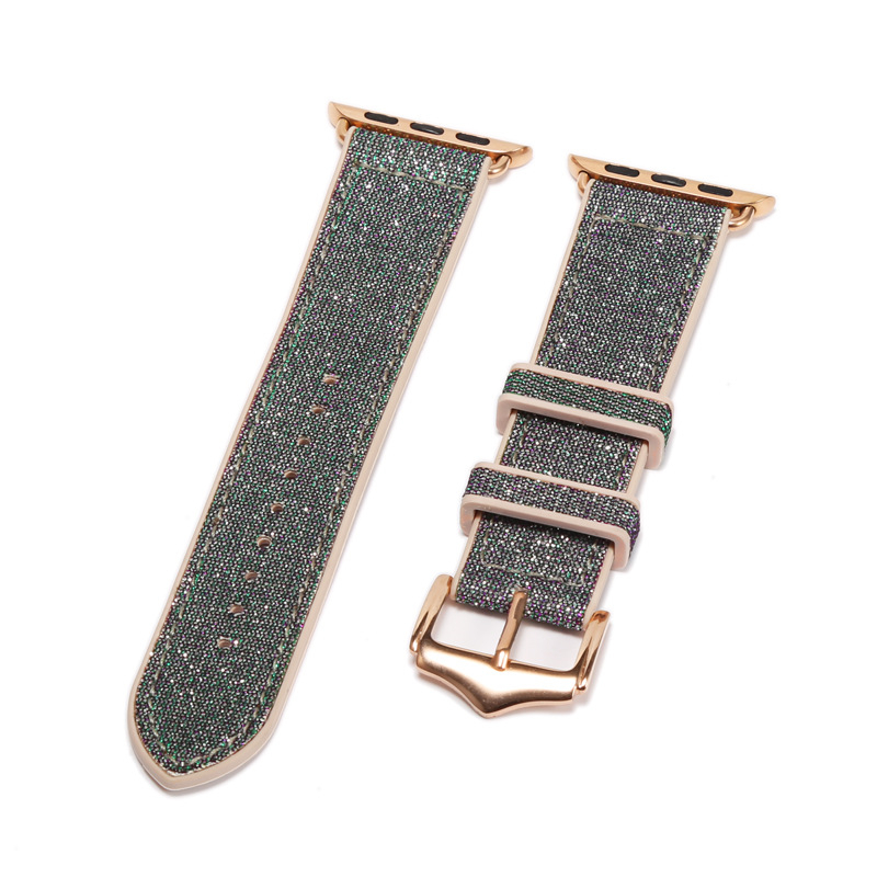 Youming silikónový remienok na Apple Watch Series 7/SE – dizajn chameleóna, prispôsobiteľná veľkosť rozhrania, silikónový materiál