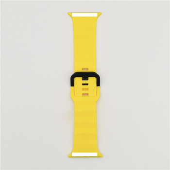 Силиконова спортна лента за Apple Watch Series – регулируема, дишаща, опростен стил