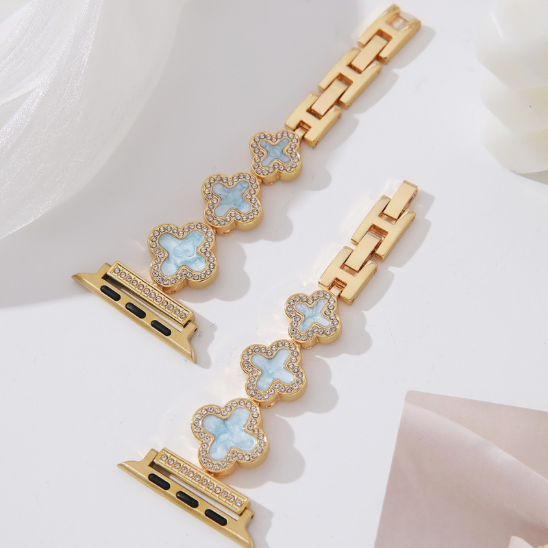 Brățară metalică pentru Apple Watch S10/S11, lățime 22 mm, închidere cu buton, stil la modă