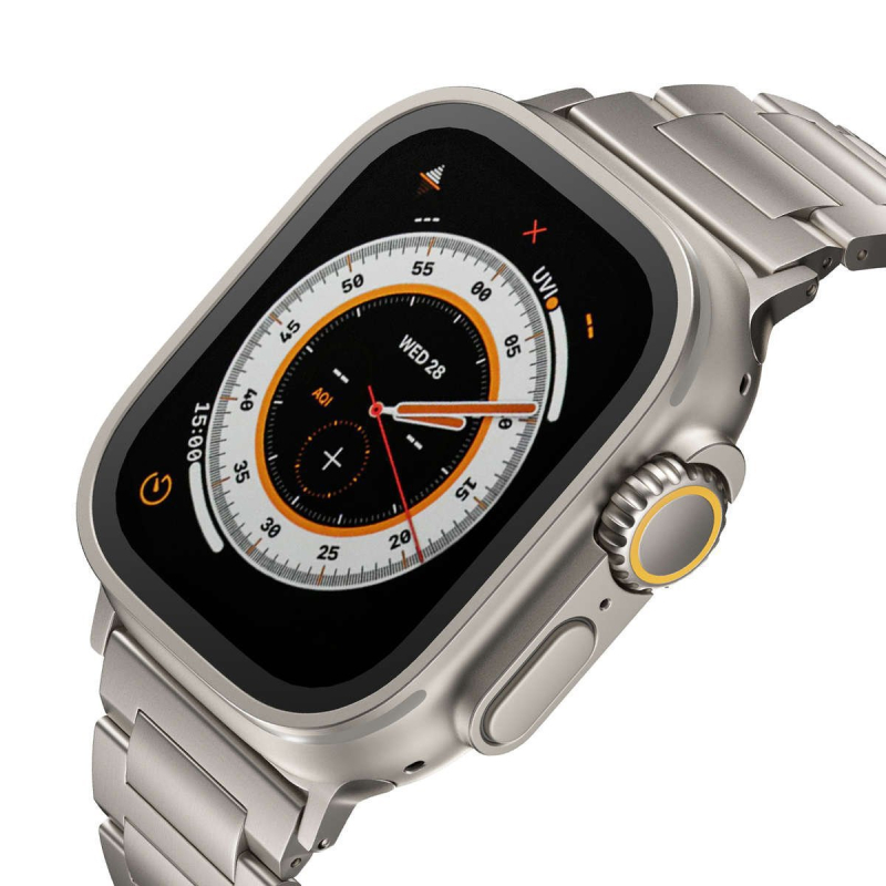 Λουρί Apple Watch Ultra3 για Series 11 – κράμα τιτανίου, αγκράφα Ι-σχήματος επίπεδη, διεπαφή 22 mm