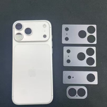Chránič zadného krytu pre iPhone 17 Pro Max — film na objektív, tvrdené sklo, matný povrch, HD, odolný voči výbuchu (základ rámu objektívu)