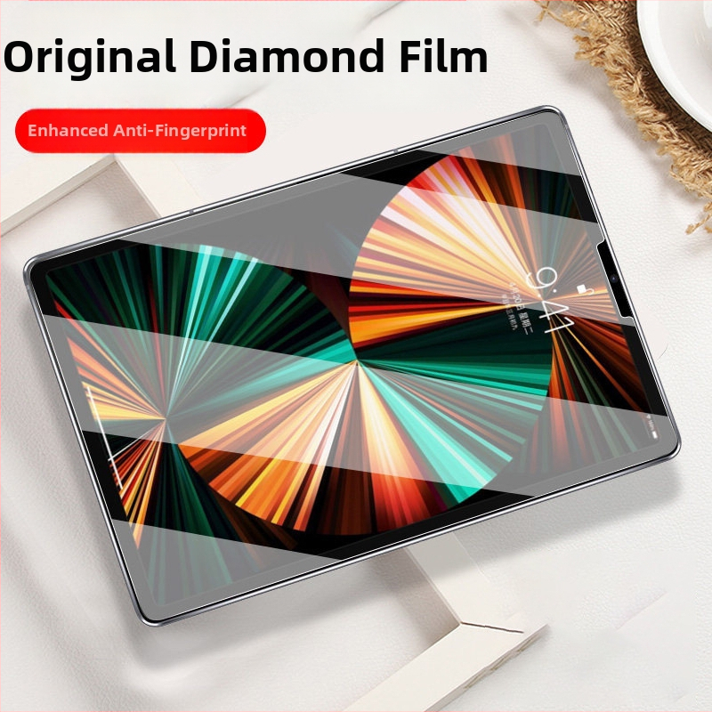 Temperēts stikls priekšējā ekrāna aizsargs Apple iPad — pilna ekrāna aizsardzība, HD skaidrums, pret pirkstu nospiedumiem; saderīgs ar iPad 9, Air 5, Pro 11, 12.9 un Mini 6