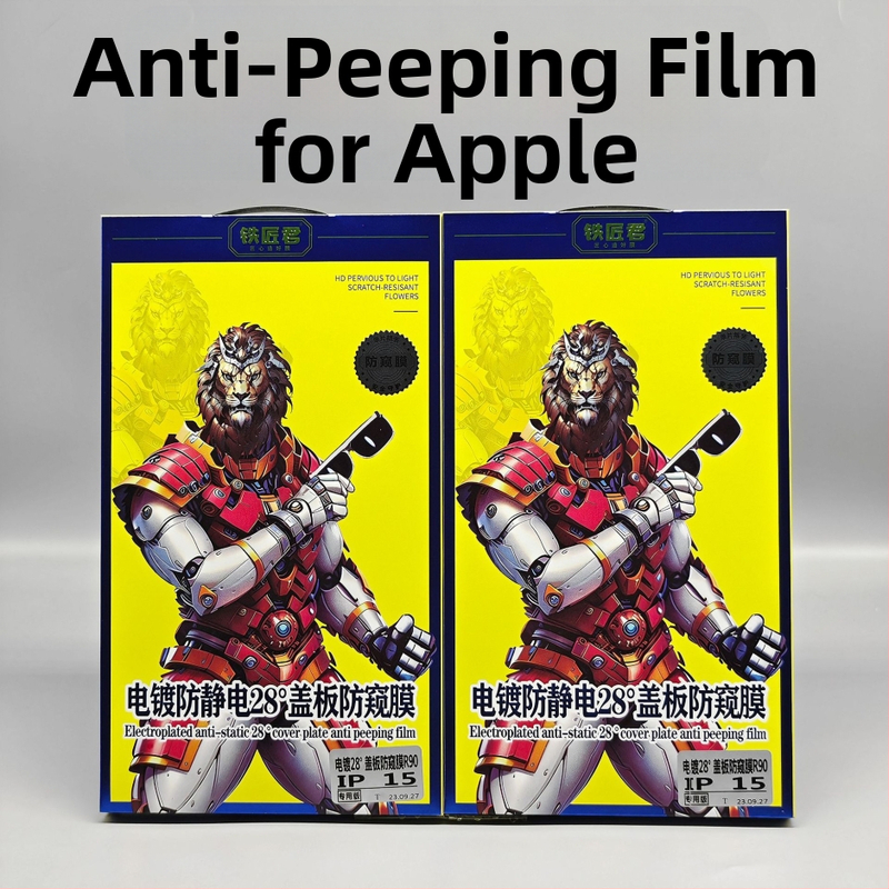 Blacksmith tvrdené sklo ochranný štít obrazovky s anti-peep pre Apple iPhone
