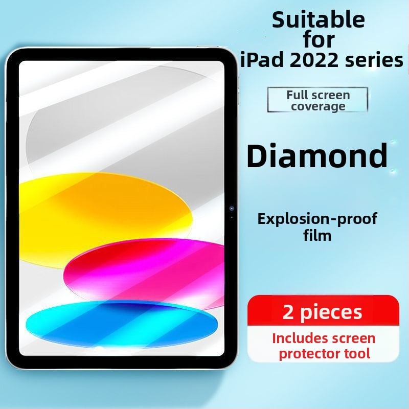 Tvrdené sklo ochranný štít na iPad, HD jasnosť, proti modrému svetlu, kompatibilný s iPadom