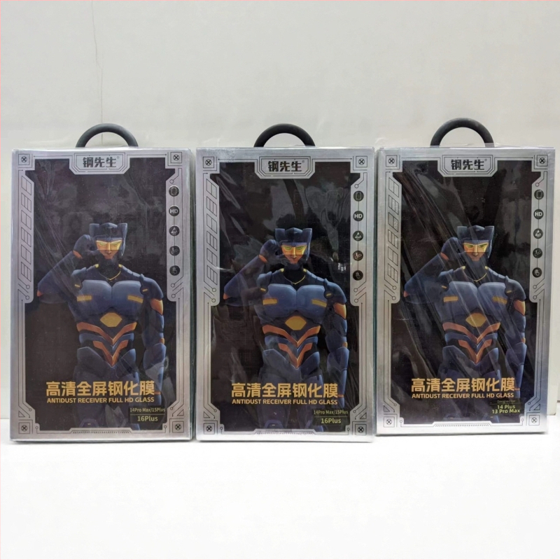 Mr. Steel tvrdené sklo ochranné sklo pre Apple iPhone — HD proti otlačkom prstov, predná fólia