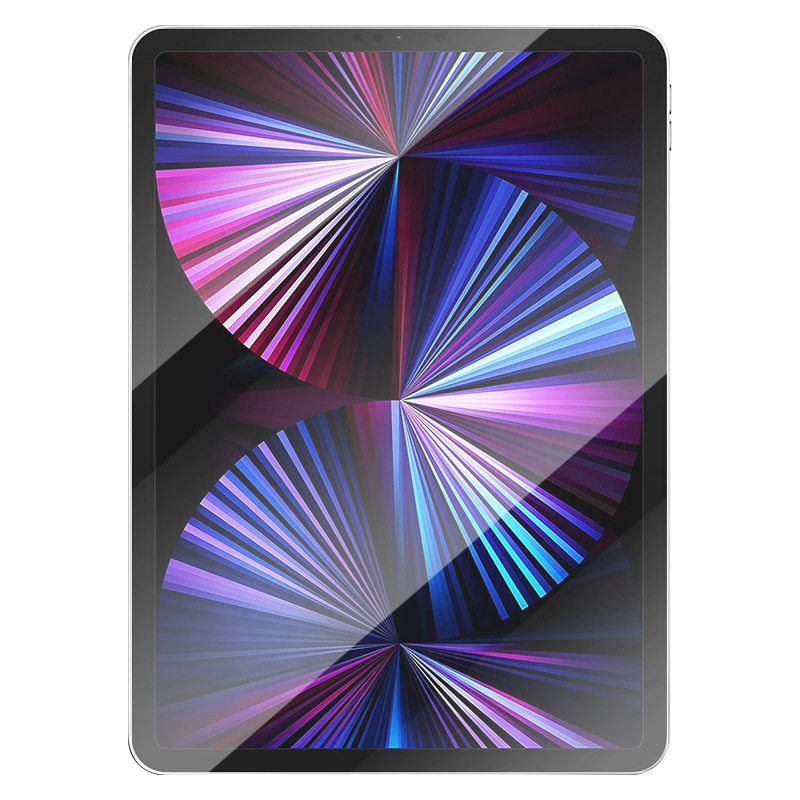 Protecție ecran PET pentru Apple iPad — film frontal, claritate HD, antibacterian și antiamprentă; compatibil cu iPad Apple; atașare prin adsorbție cu adezare completă și prindere magnetică