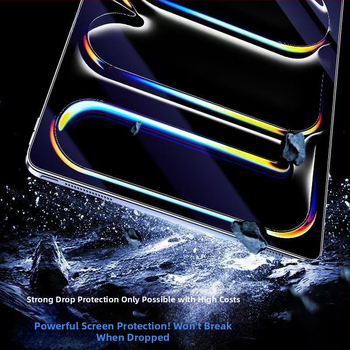 Ochranný film z tvrdeného skla na obrazovku pre iPad Air 6 a iPad Pro (2018–2022) – vysoké rozlíšenie, anti-otlačky prstov, anti-modré svetlo