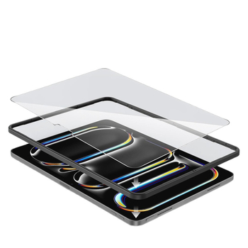 Termo stiklo ekrano apsauga iPad Air 7 – HD skaidrumas, atsparumas įtrūkimams, atsparus pirštų atspaudams, priekinis stiklas, aukšto aliuminio stiklas