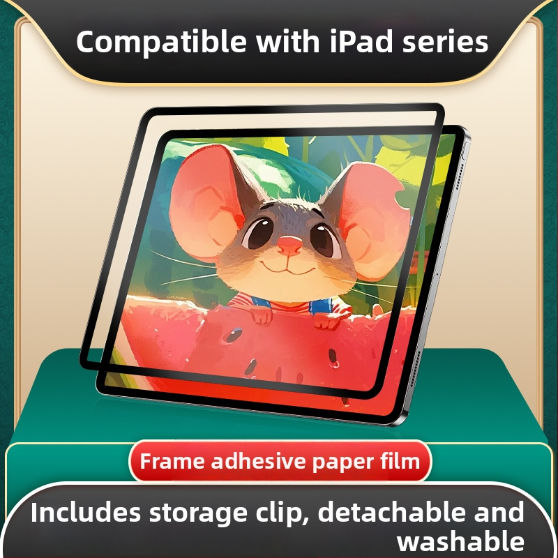 Priekšējās membrānas ekrāna aizsargs, šķidrs nano materiāls, matēts virsmas, HD, anti-pirkstu nospiedums, Apple iPad