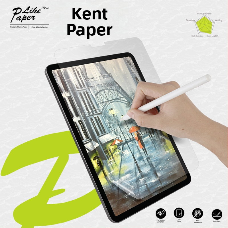 Priekinis ekrano apsauginis filmas iPad Pro ir iPad Air 4 — matinė PET plėvelė, HD skaidrumas, atsparus pirštų atspaudams