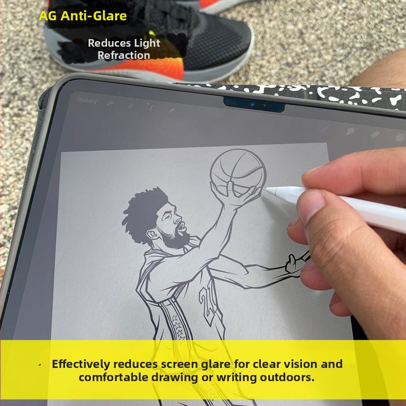 Priekinis ekrano apsauginis filmas iPad Pro ir iPad Air 4 — matinė PET plėvelė, HD skaidrumas, atsparus pirštų atspaudams