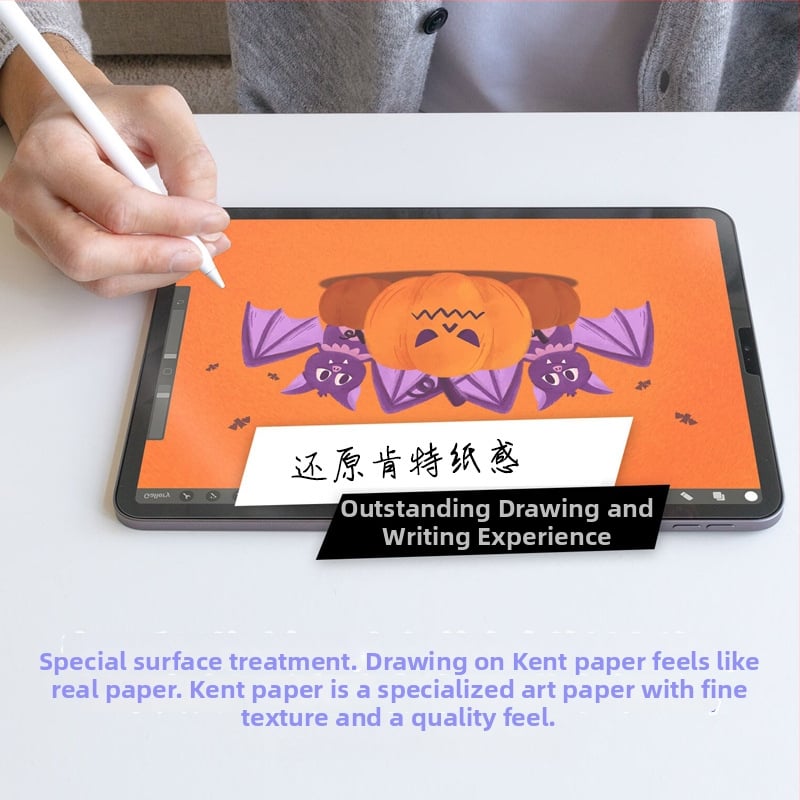Priekinis ekrano apsauginis filmas iPad Pro ir iPad Air 4 — matinė PET plėvelė, HD skaidrumas, atsparus pirštų atspaudams